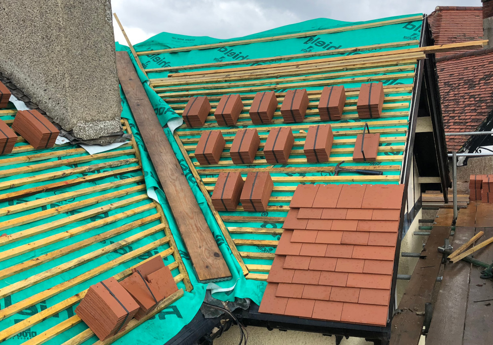 Experts in slate roofing.
